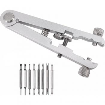 Abrazadera de Resorte Ajustable para Reloj 5mm-30mm