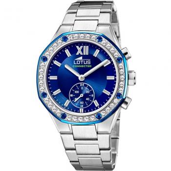 Reloj De Mujer Lotus Connected Con Esfera Azul 18924/2