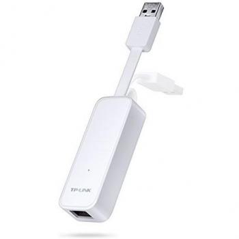 Techmar UE300 Ethernet USB 3.0 RJ45 Gigabit – Adapter Rete Bianco