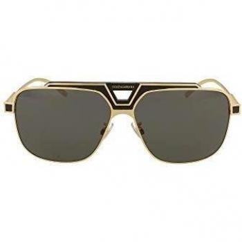 Dolce & Gabbana Gafas de Sol MIAMI DG 2256 Oro/Gris Oscuro 62/13/150 hombre
