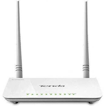 Tenda D303 Wireless Router (Dual-band (2.4 GHz), 64-bit WEP, 128-bit WEP, WDS, WPA2-PSK, IEEE 802.11n, Fast Ethernet, Blanco, IEEE 802.11b, IEEE 802.11g, IEEE 802.11n)