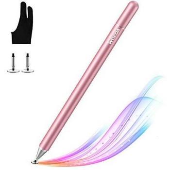 Stylus Penna,WOEOA Penna Touch Pennino TabIet Penna per ipad TabIet Punta Fine Universale con Artist Guanto per iPad,iphone,Smartphone ,Touchscreen e TabIet