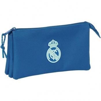 Portatodo Triple Real Madrid Azul Compacto