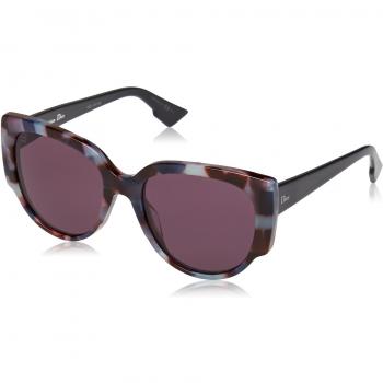 Christian Dior DIORNIGHT1 C6 RJA, Gafas de Sol para Mujer, Azul (Hvnavlt Bluette/Dark Purple), 55