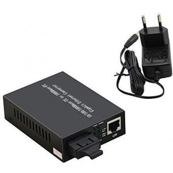 Convertitore Media InLine 10/100/1000Mb/s TP a Fibra SC Duplex