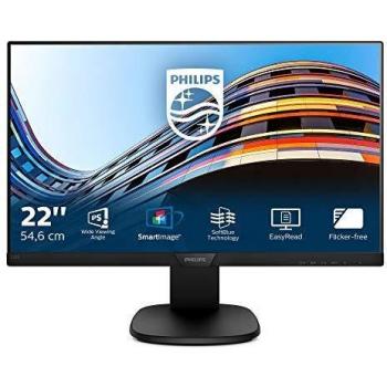 Philips 276E9QDSB Monitor LED IPS 27, Full HD, Frameless a 3 Lati, Altezza Regolabile, Rotazione e Inclinazione, Casse Audio Incorporate, Protezione Softblue per gli Occhi, Porta Display, VGA, Vesa Compatibile