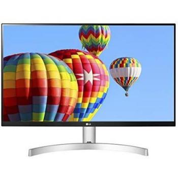 LG 27ML600S Monitor 27 Full HD LED IPS, 1920x1080, 1ms, AMD FreeSync 75Hz, Audio Stereo 10W, 2x HDMI 1.4 (HDCP 1.4), VGA, Uscita Audio, Schermo Antiriflesso, Flicker Safe, Bianco