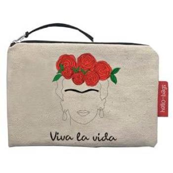 VIVALAVIDA Monedero de Algodón