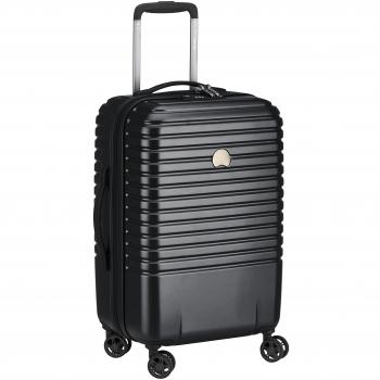 DELSEY Paris CAUMARTIN Plus Equipaje de Mano, 55 cm, 41 Liters, Negro (Noir)