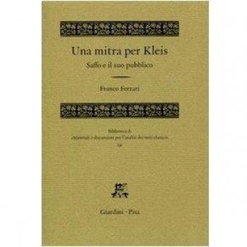 Una mitra per Kleis. Saffo e il suo pubblico