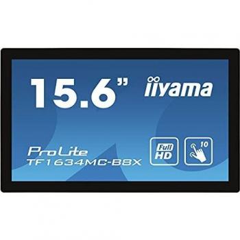 Iiyama TF1634MC-B8X Monitor LED 16 Full HD 1920 x 1080 Pixel Nero