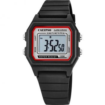 Reloj Calypso Digital Crush K5805/4 Digital Correa De Caucho, Hombre