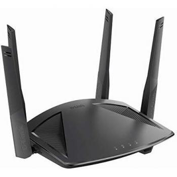 D-link Dir-x1860 router wi-fi 6 ax1800 dual band (300 + 1500 mbps) supporto WPA3 tecnologia Mu-Mimo app MyDlink alexa, Google assistant