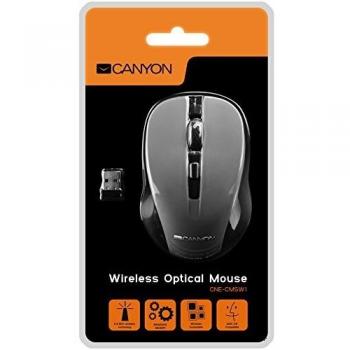 CANYON CNE-CMSW1G Mouse Ottico 1200DPI Ambidestro Verde