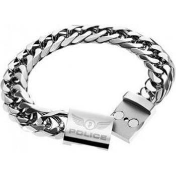 Pulsera Police Acero Plateado PJ25507BSS01-S