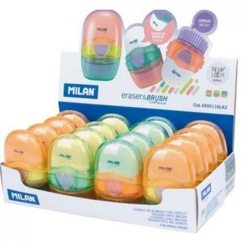 Caja expositora 16 gomas con cepillo CAPSULE, serie New Look