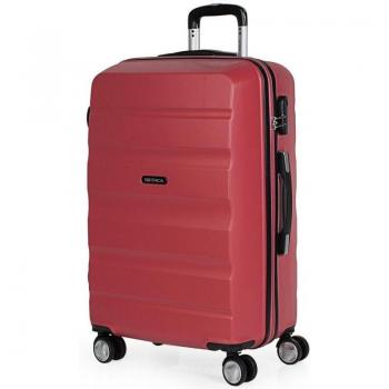 Itaca Elba Maleta ABS Mediana, Color Coral