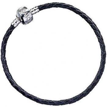 The Carat Shop Pulsera Cuero Harry Potter 19 cm, Negro