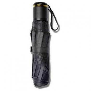 Paraguas Mini Estampado Negro 91 cm