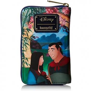Loungefly Wdwa1985, Carteras y billeteras para Mujer, Mulan, Talla única