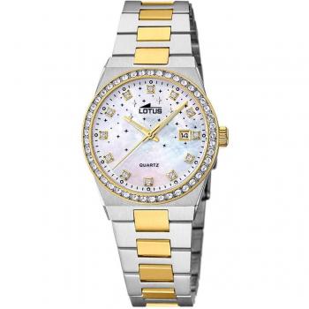 Reloj De Mujer Lotus Freedom Con Esfera Blanca 18886/1