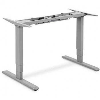 Supporto Tavolo Alzo Elettro 63‑125 cm Grigio