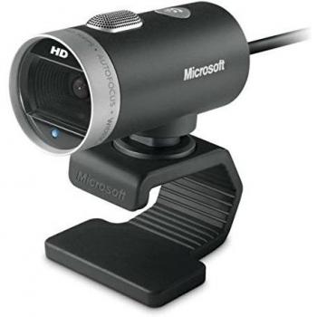Microsoft LifeCam Cinema USB 2.0 Webcam, HD Videoconferenza, Nero