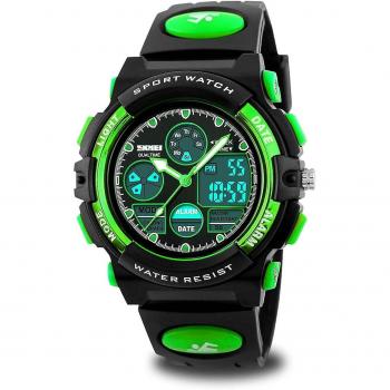 Reloj Deportivo Digital Sychie Kids Verde