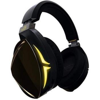 Asus ROG Strix Fusion 700 Wireless Gaming Headset (Bluetooth 4.2, 7.1 Virtual Surround Sound, Aura Sync RGB, Frequency Range: 20-20,000 Hz, Compatible with PS4, Touch Control)