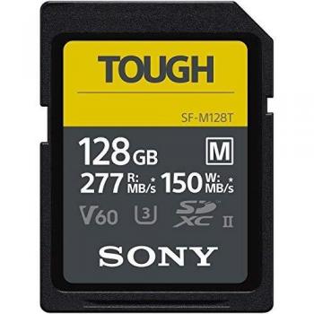 Sony Tough SDXC 128GB M UHS-II U3 277MBs / 150MBs 4K
