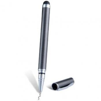 Penna Stylus Celly Dual Function Grigio Metallizzato