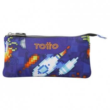 Estuche Escolar Totto Space Blue “Tablero”