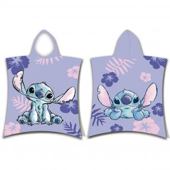Toalla Poncho Infantil Lilo & Stitch 55x110 cm