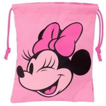 Portameriendas Minnie Mouse Loving 20 x 25 x 1 cm Saco Rosa