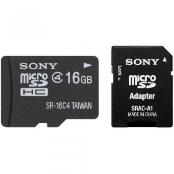 Scheda MicroSD da 16GB Sony Classe 4 con Adattatore