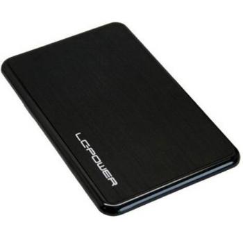 LC-Power EH‑LCPRO25BUB Case Esterno per HDD 2,5, Nero