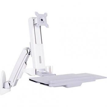 Multibrackets Braccio Monoposteggio Muro 27 Monitor Bianco