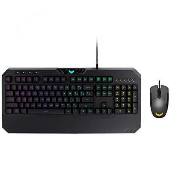 ASUS TUF COMBO con Tastiera Gaming TUF K5 e Mouse Gaming TUF M5, RGB Aura Sync, poggiapolsi incluso