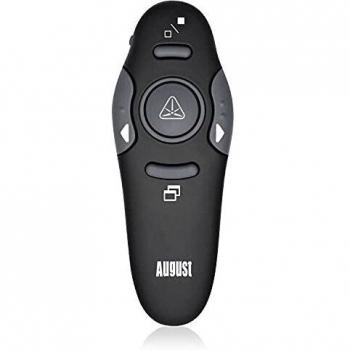 Puntatore Laser Rosso August LP205R per Presentazioni