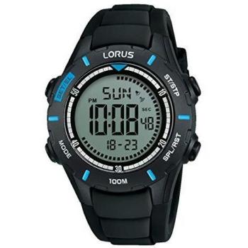 Lorus Reloj Digital Infantil Cronógrafo Silicona R2367MX9