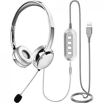 Cuffie PC UltraQuiet USB/3,5 mm