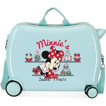 Maleta correpasillos Minnie´s sweet treats That´s Easy Turquesa