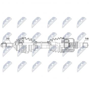 Veio de Transmissão NTY NPW-CT-055