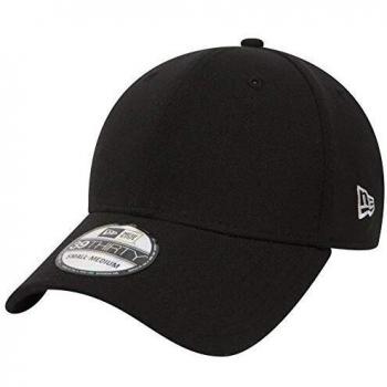 Gorra New Era 39Thirty Stretch Back negra L/XL