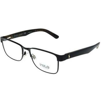 Ralph Lauren POLO 0PH1157 Monturas de Gafas, Matte Black, 55 para Hombre