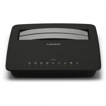 Linksys X3500 ADSL2+ Wireless Router Dual Band 2.4 GHz / 5 GHz WPA2 IEEE 802.11n Gigabit Ethernet Nero