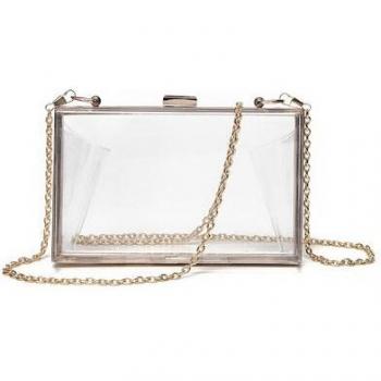 Bolso de Embrague Acrílico Transparente