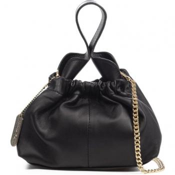 Bolso de mano para mujer Arluno de Firenze Artegiani con piel de cabra auténtica