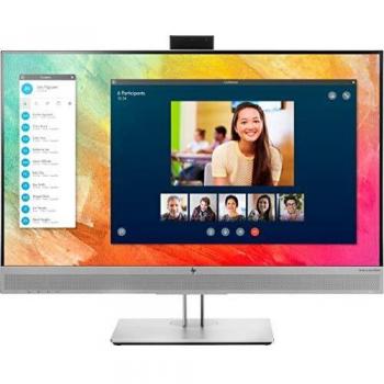 EliteDisplay E273m Monitor Business with Webcam and Audio Speakers, 27 FHD 1920 x 1080 at 60Hz, IPS, Antiglare, 5ms Response Time, Adjustable Tilt, Height and Pivoting, Silver