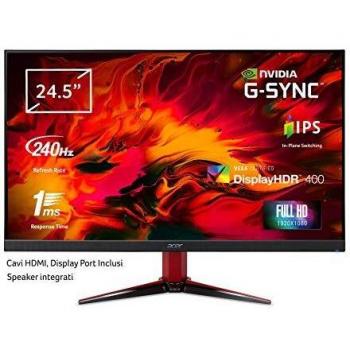 Monitor Gaming Acer Nitro VG252QXbmiipx 24,5 IPS Full HD 240Hz